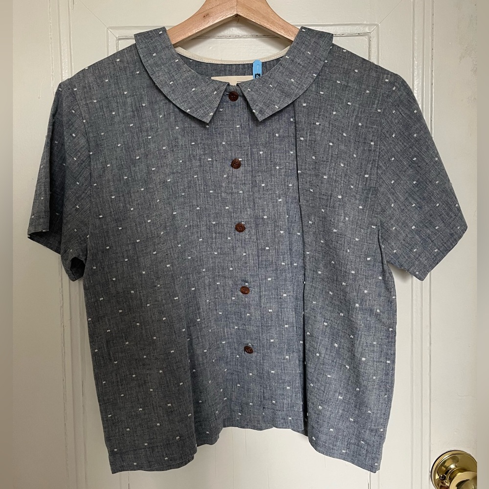 SOLD Atelier B cotton linen top